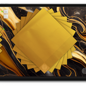 NapSpark - Honey Veil on Obsidian Luxe Backdrop