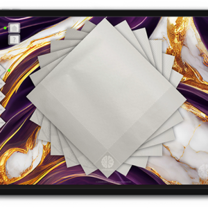 NapSpark - Classic Porcelain on Royal Violet Backdrop