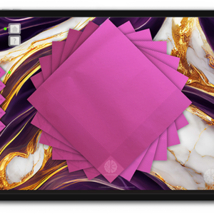 NapSpark - Flamingo Bloom on Royal Violet Backdrop