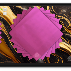 NapSpark - Flamingo Bloom on Obsidian Luxe Backdrop